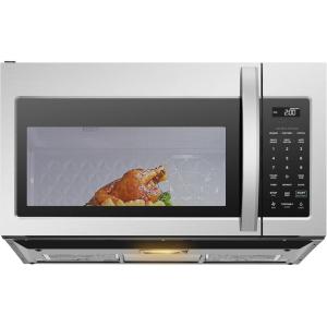 imageMidea MOR17BSASS 17 Cuft Over The Range Microwave Oven with Smart Touch Panel Auto Cooking Menu 1000 W 300 CFM Ventilation in Stainless Steel