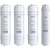 imageMidea 1Year Replacement Filter Cartridge Pack Set for MWP30S1AWWE Reverse Osmosis Water Filter System 2PP 1C1 1C2