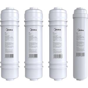 imageMidea 1Year Replacement Filter Cartridge Pack Set for MWP30S1AWWE Reverse Osmosis Water Filter System 2PP 1C1 1C2