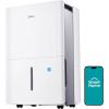 imageMidea 4500 Sq FtDehumidifier for Basement Energy Star Certified With Reusable Air Filter 50 Pint  Ideal For Basements Large ampamp Medium Sized Rooms And Bathrooms White4 500 Sq Ft  WiFi