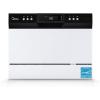 imageMidea MDC22P1AWW Energy Star Portable Dishwasher 6 Place Settings ampamp 8 Washing Programs Speed BabyCare ECOampamp Glass Dish Washer for Dorm RVampamp Apartment White