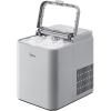 imageMidea MERI26B1AGY Ice Maker Countertop 26lbs Portable Ice Maker 8 Cubes Ready in 6 Mins SelfCleaning with Ice Basket and Scoop 2 Sizes of Bullet Ice for Home Camping Office PartyGrey