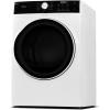 imageMidea MLE45N1AWW Front Load Electric Dryer Matching with Stainless Steel Sensor Dry Wrinkle Care Touch Control 10 Total Cycles 80 Cuft WhiteGas Dryer