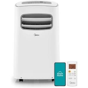 imageMidea 10000 BTU ASHRAE 5800 BTU SACC Portable Air Conditioner Cools up to 200 Sq Ft with Dehumidifier ampamp Fan mode Control with Remote Amazon Alexa ampamp Google Assistant Easytouse and Install
