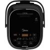 imageMidea 3L Rice Cooker with Steamer Basket 6Cup Uncooked Capacity Induction Heating ampamp Fuzzy Logic Technology 24h Delay Start ampamp Keep Warm NonStick Inner Pot