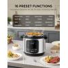 imageMidea 10in1 Electric Pressure Cooker with Slow Cooker Steamer Saute Sous Vide and Bake Modes Stovetop ampamp Oven Safe Stainless Steel Pot 6 Quarts